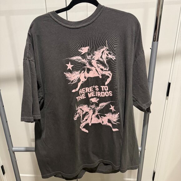 Dressed In Lala Here's To The Weirdos Oversized Tee - Picture 1 of 5